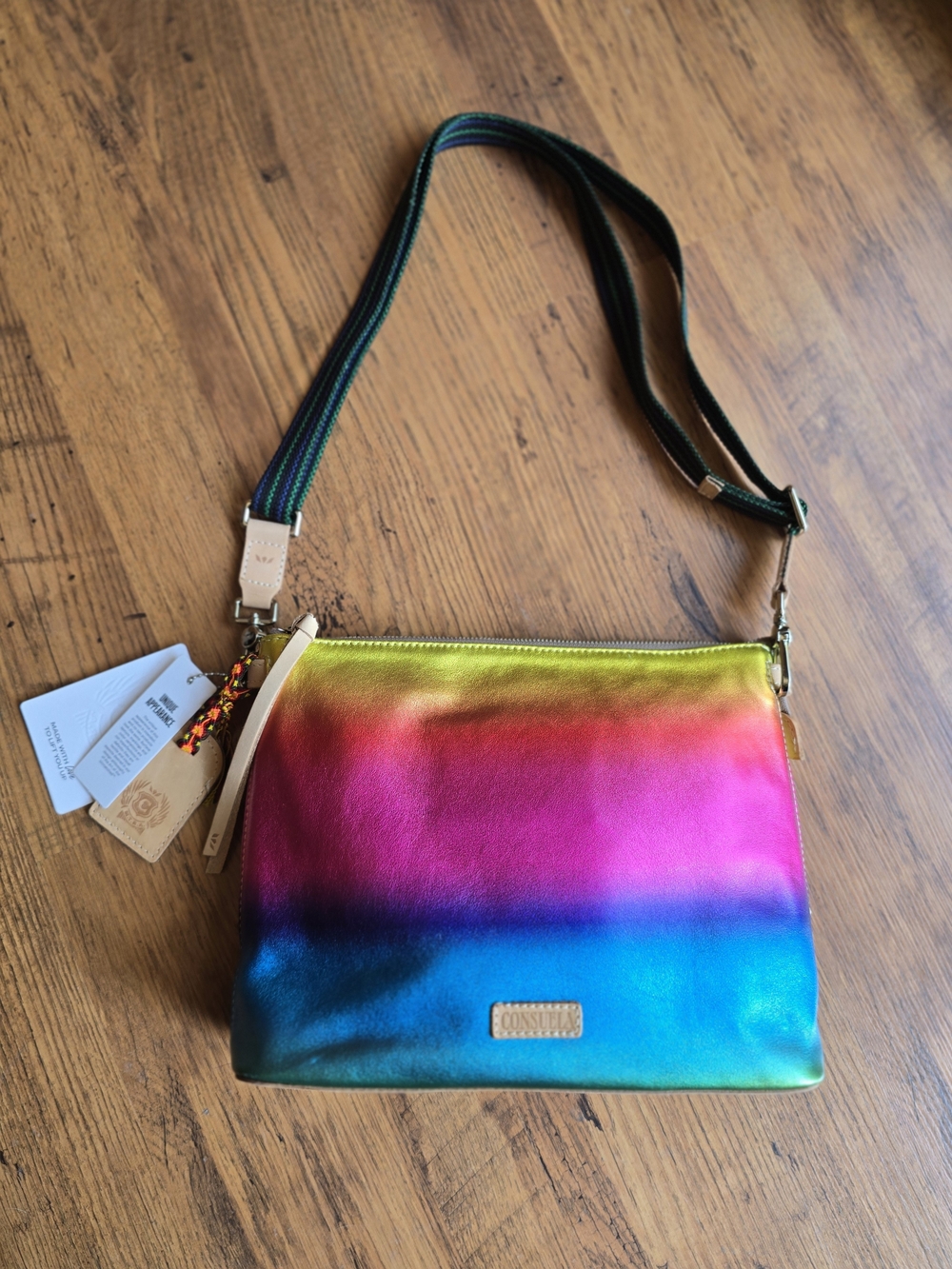 Consuela Downtown Anita Multicolor Ombre Crossbody Bag
